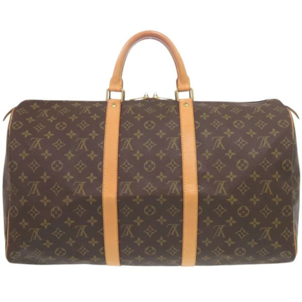 Louis Vuitton bag Boston LV Monogram Keepall Brown